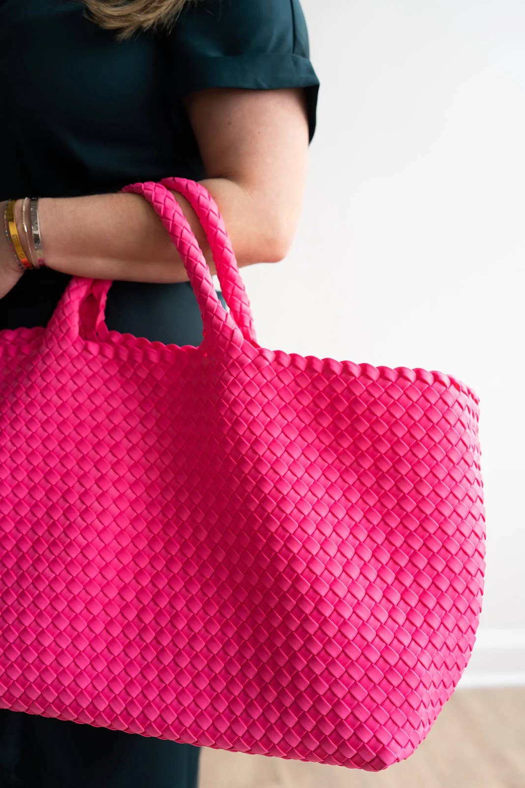 Woven Mahjong Carryall - 6 Colors: Navy