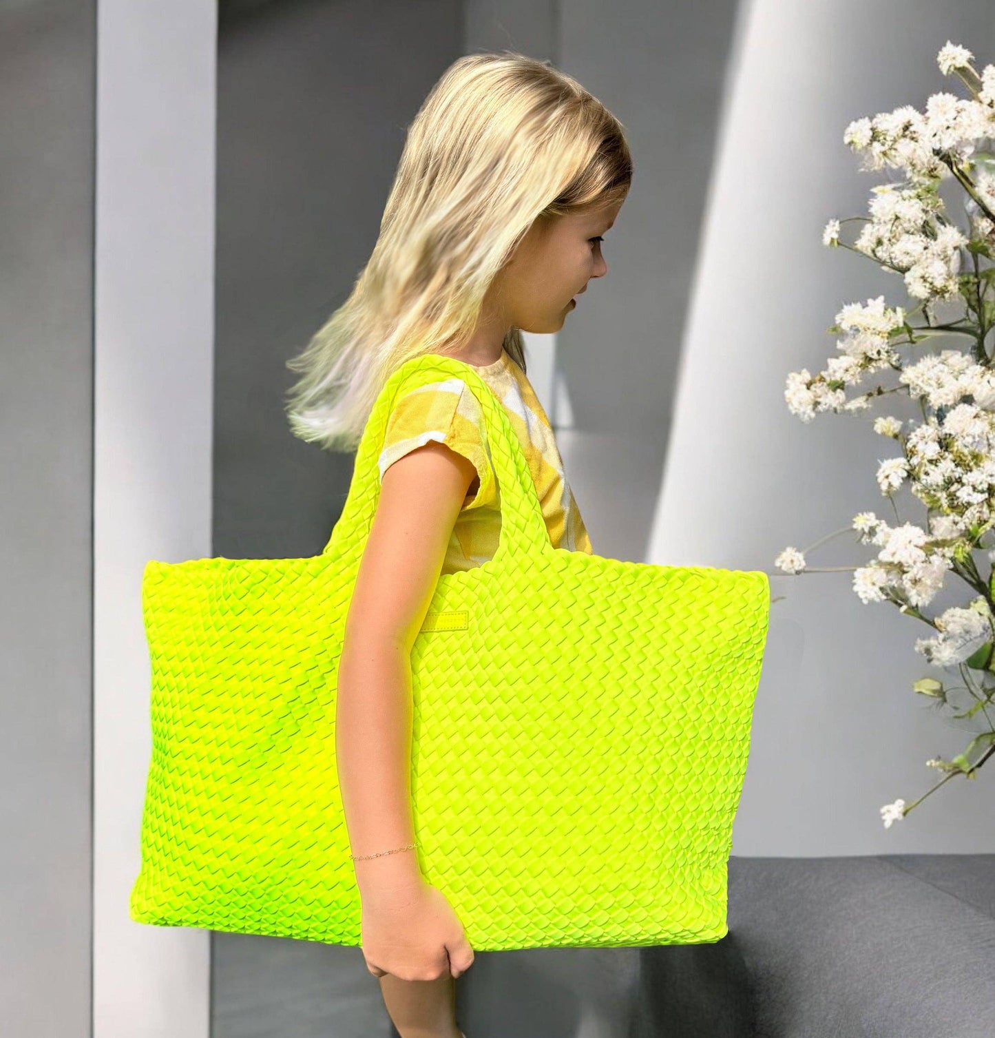 Woven Mahjong Carryall - 6 Colors: Navy