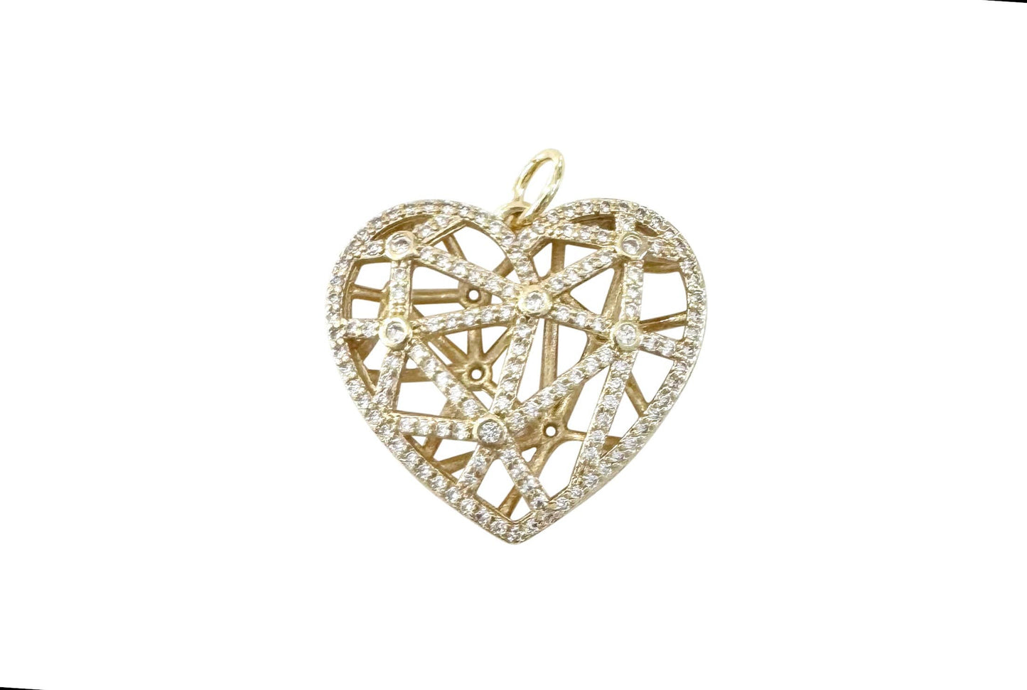 Scarf K Necklace - Create your own: Barry Heart