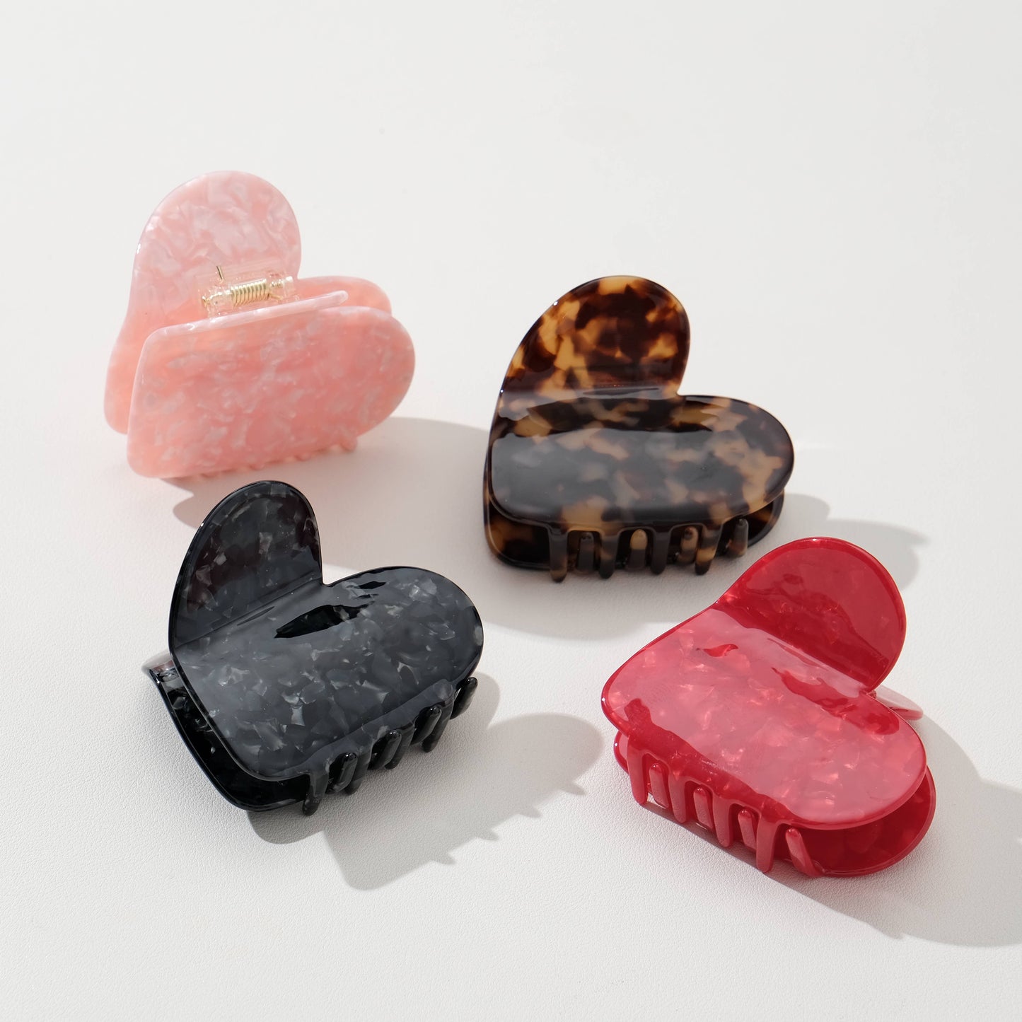 Big Heart Claw Clip : Assorted