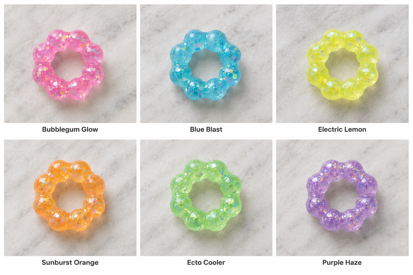 Feelzies™ Air Soft Squishy Bracelet: Bubblegum Glow
