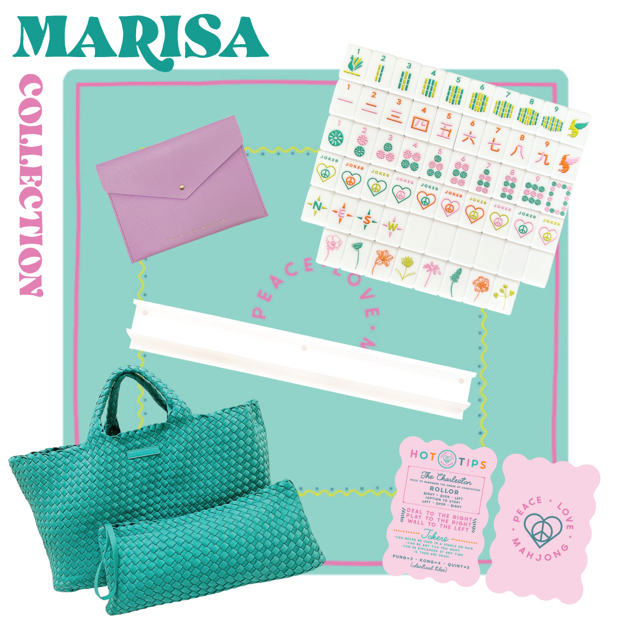 OG Mahj Tiles - Vibrant Vibes Tiles: Vibrant Vibes