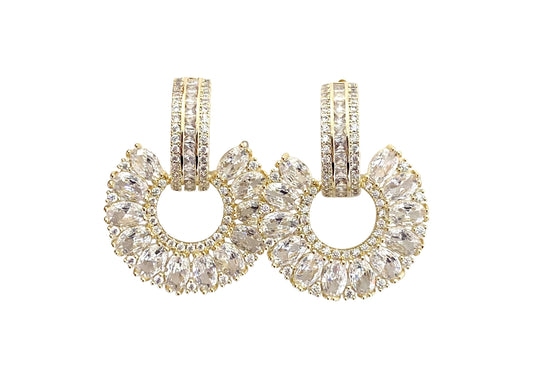 Barnes Statement Earring: Gold
