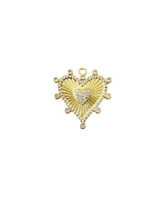 Scarf EE Necklace - Create your own: Carter Heart