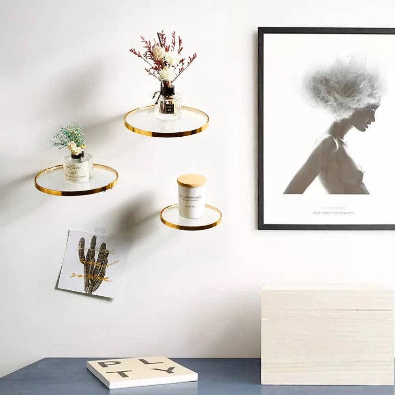 Glass Hanging Shelf: M