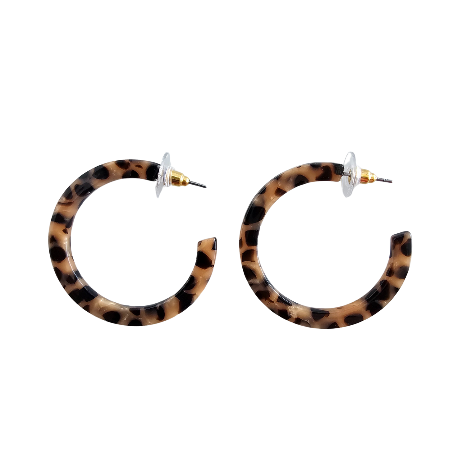 Camy Hoops - Cheetah // Jewelry, Earrings, Fall