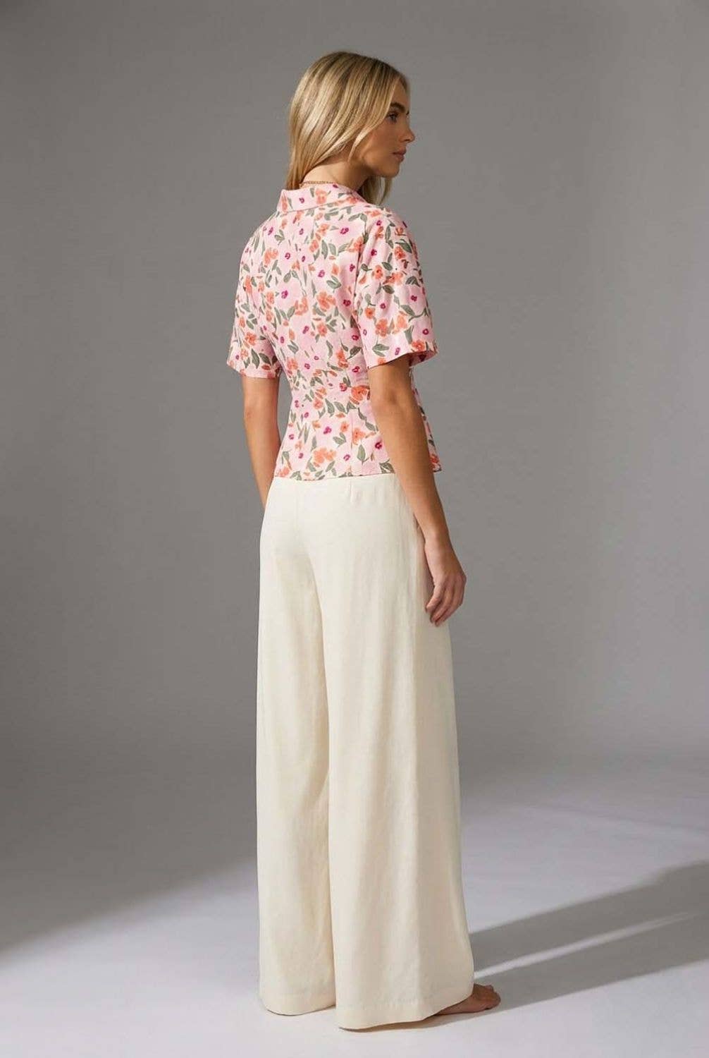 Saffron Bloom Shirt: Saffron Bloom / XS