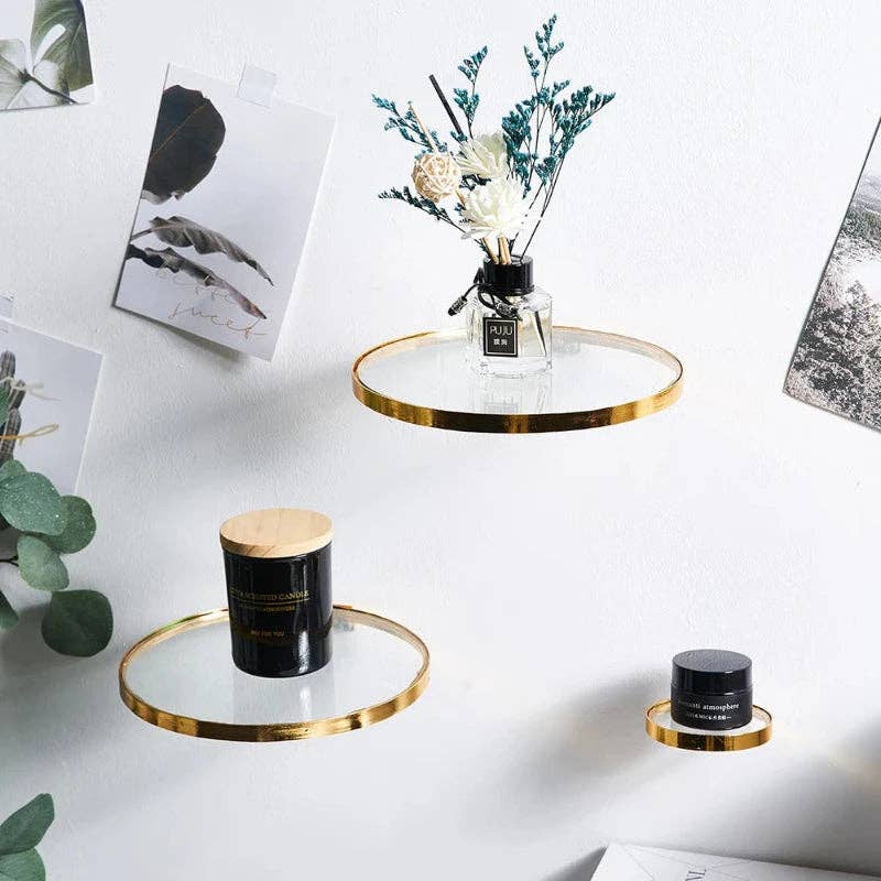 Glass Hanging Shelf: M