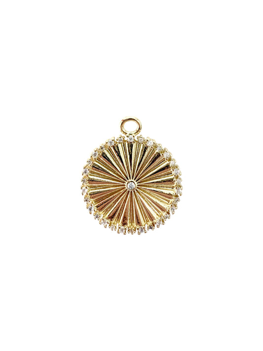 Scarf Q Necklace - Create your own: Large Coin