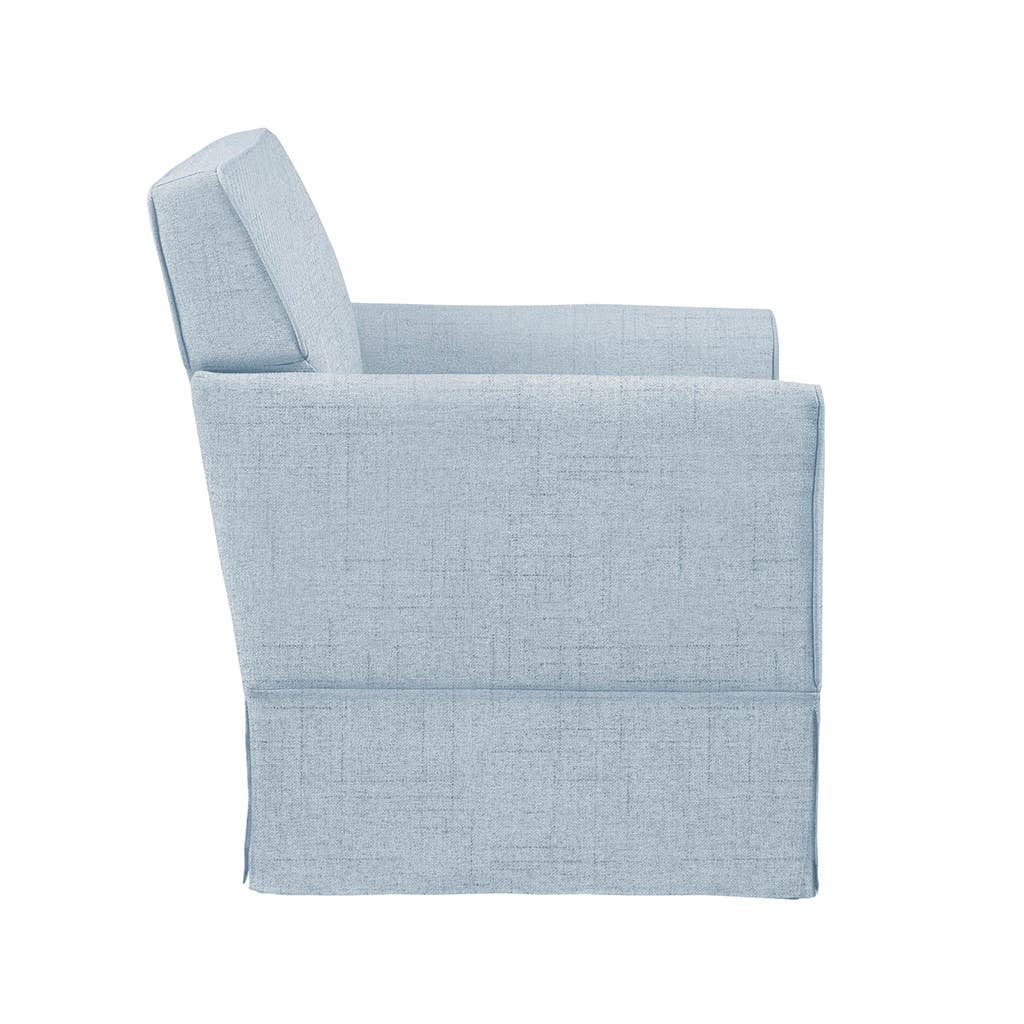 Slipcover Accent Armchair Single Sofa Chair Light Blue