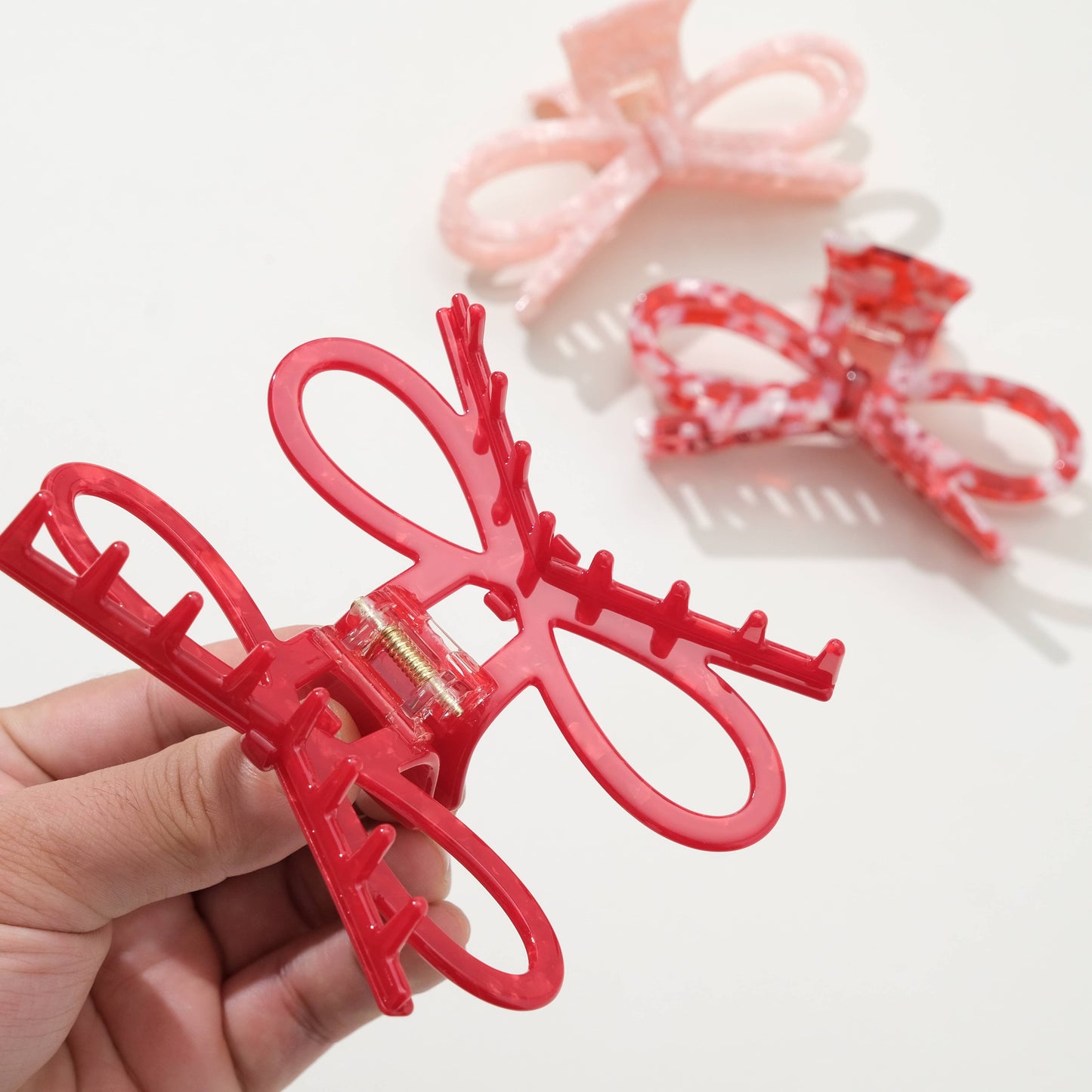 Remi Valentine | Wide Bow Claw Clip: Assorted