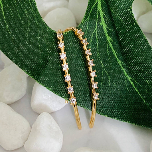 Janie In Love Earrings: Crystals