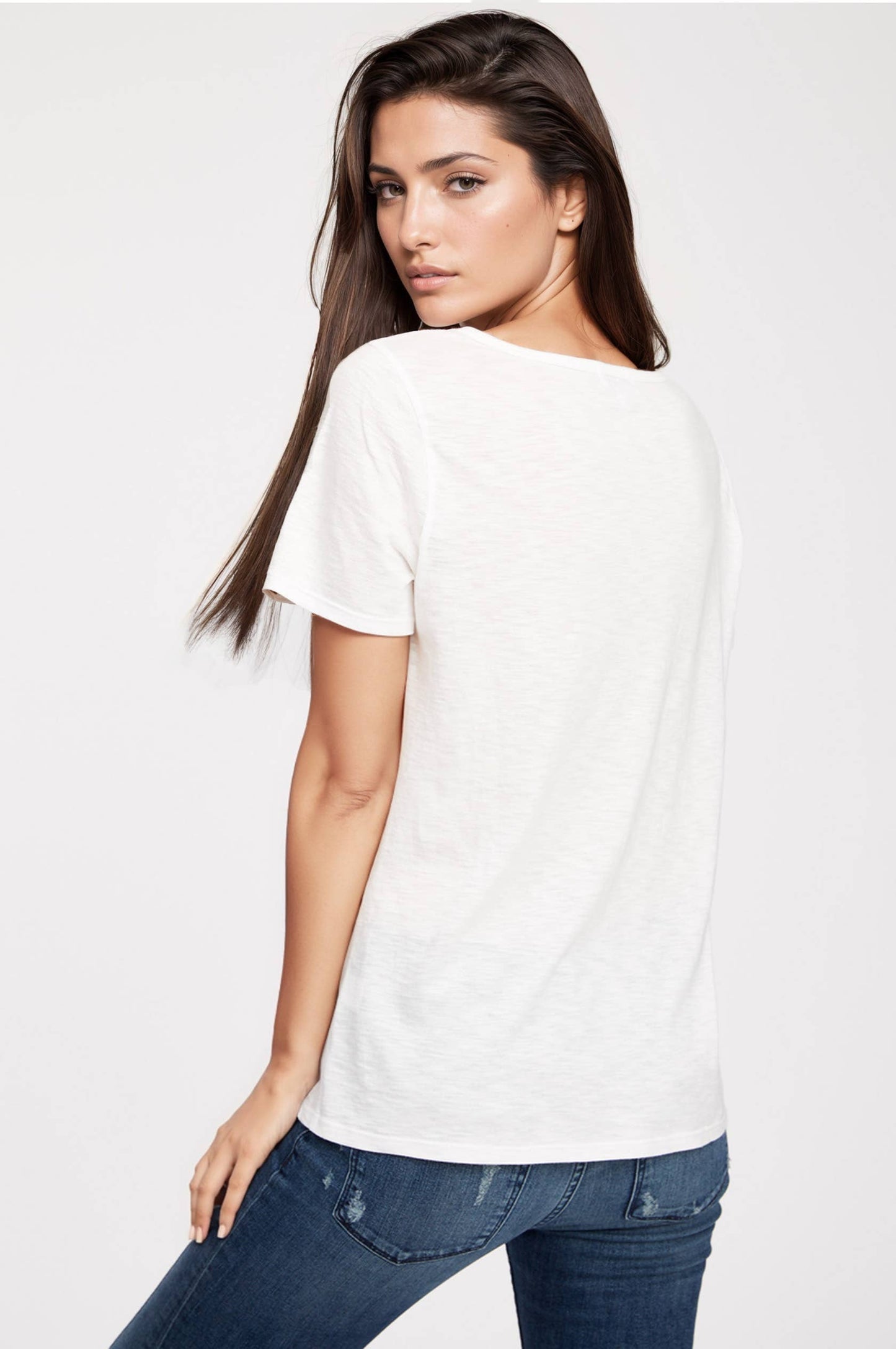 Waterford Tee (Soft White): Soft White / Large