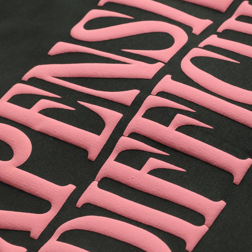EXPENSIVE & DIFFICULT PUFF MIDWEIGHT Sweatshirt: FOREST GREEN / L