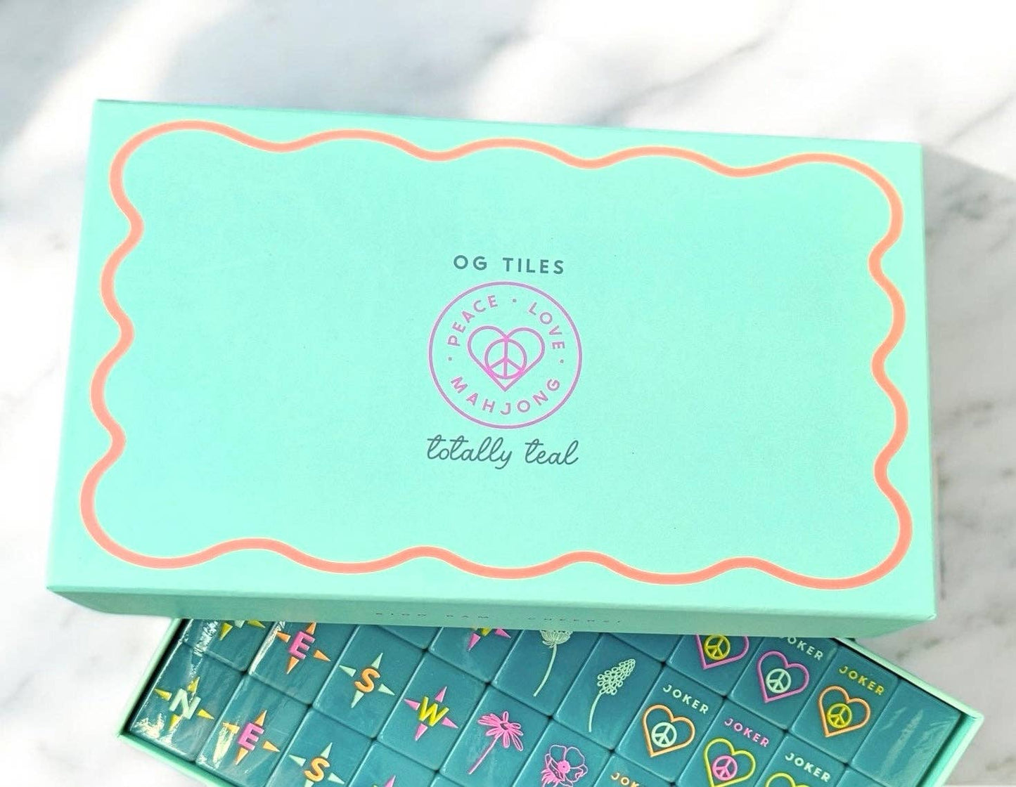 OG Mahj Tiles - Totally Teal: Totally Teal