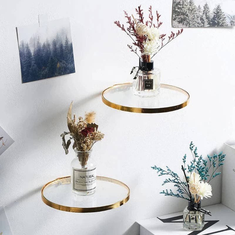Glass Hanging Shelf: M