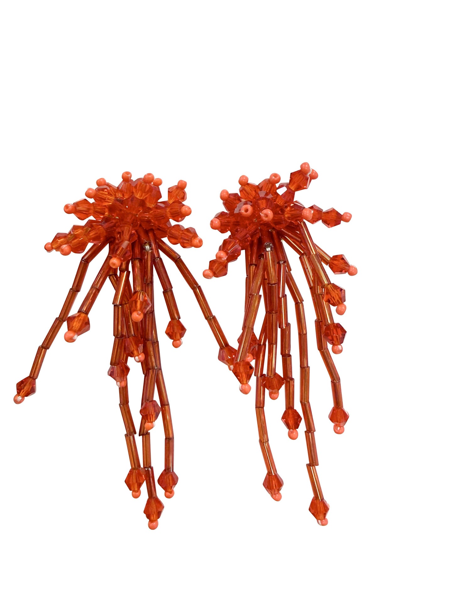 Missy Statement Earring- Red
