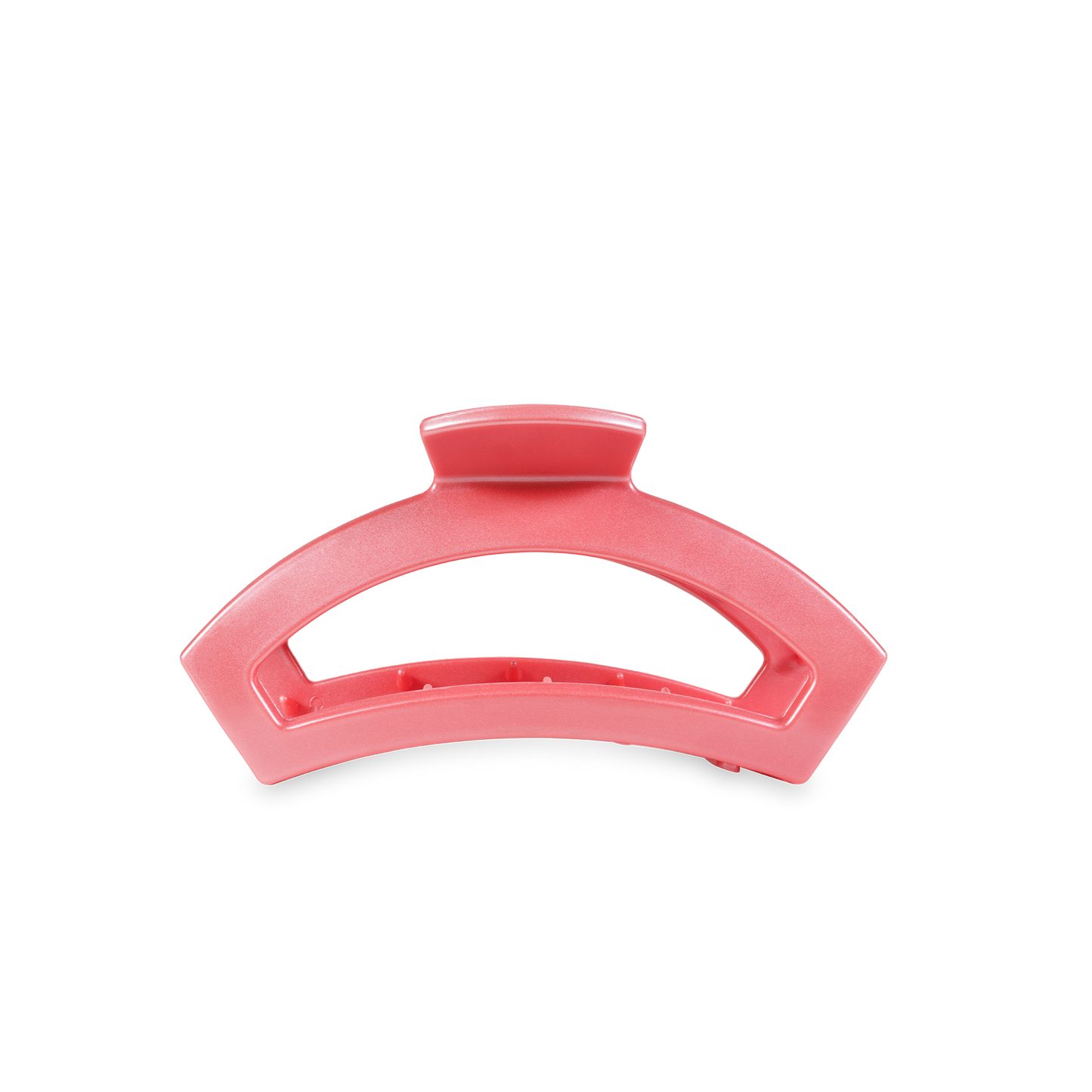 Open Hair Clip | Tiny | Calming Coral