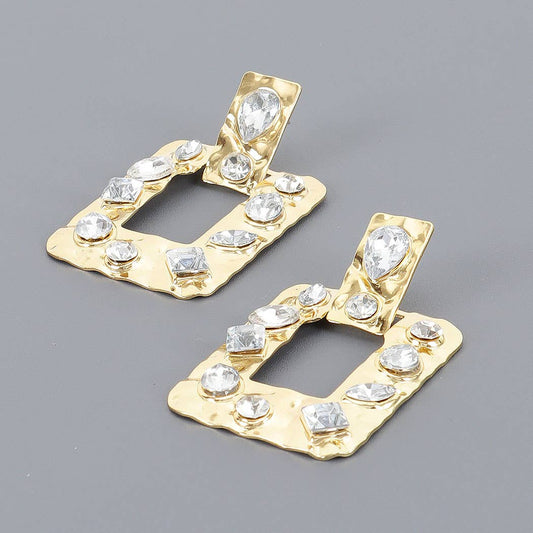 Rhinestone Party Earring: CL