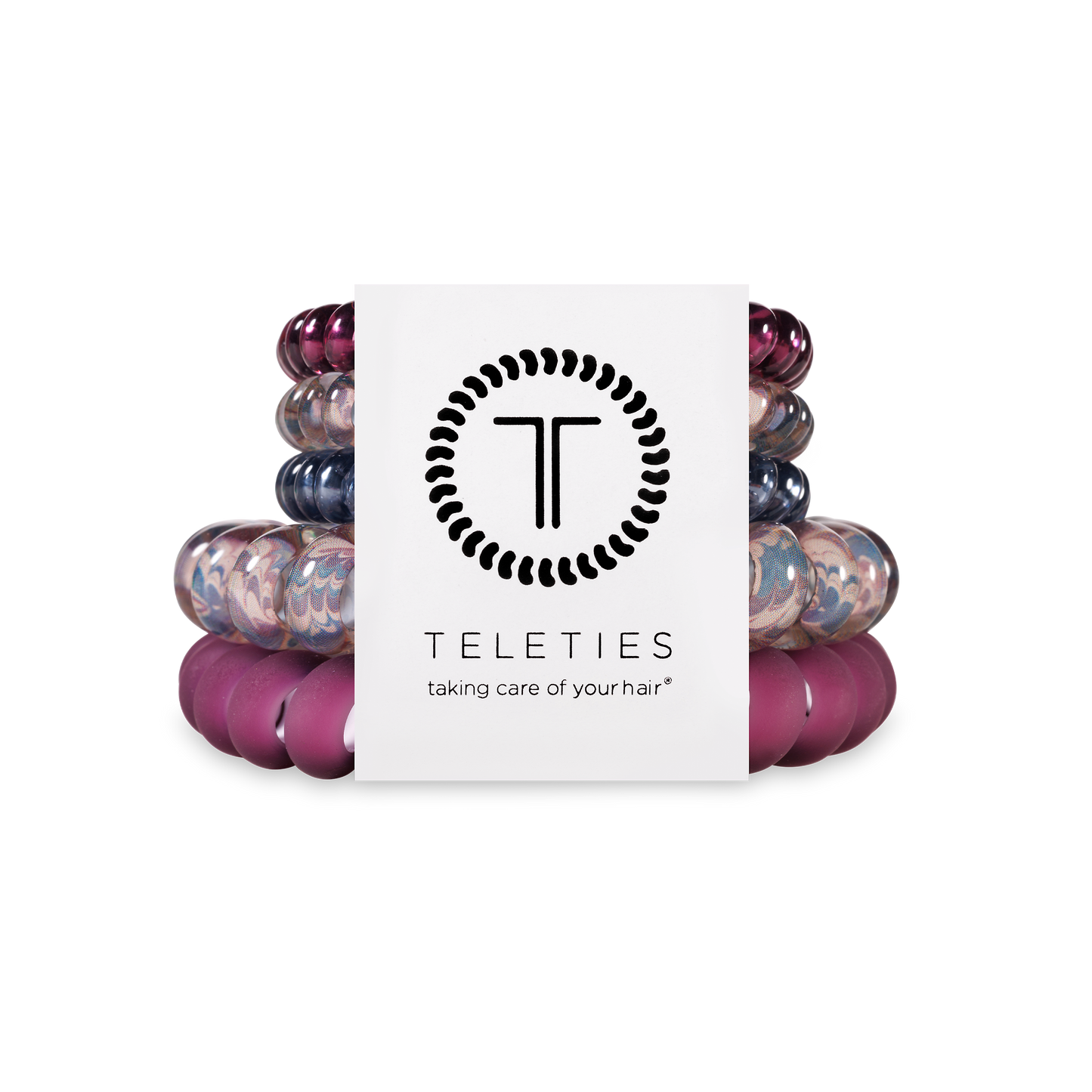 Spiral Hair Coils | Mix Pack | Purple Haze Hair Ties