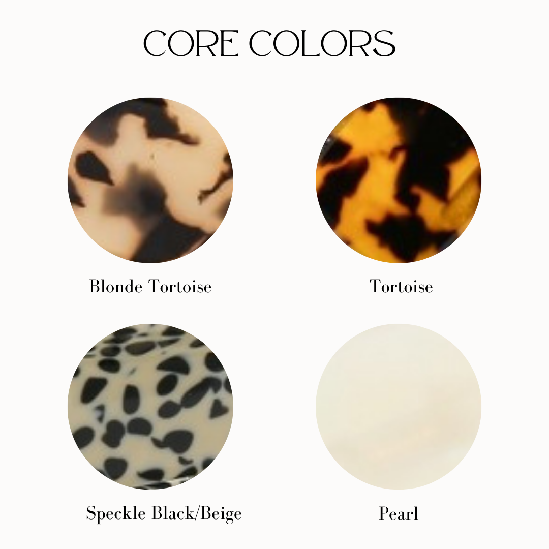Lucie Core | Mini Bubble Claw Clip: Assorted