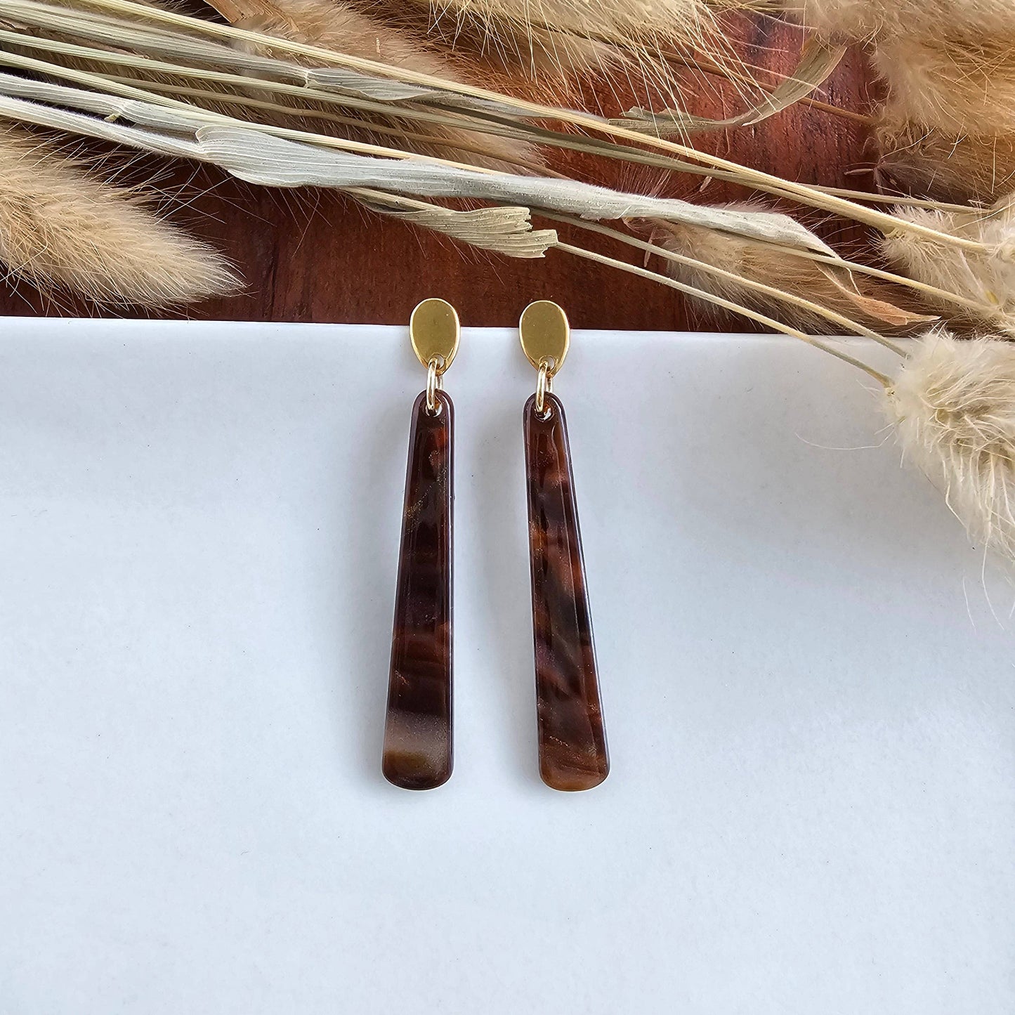 Blair Earrings - Coffee Shimmer // Jewelry, Fall