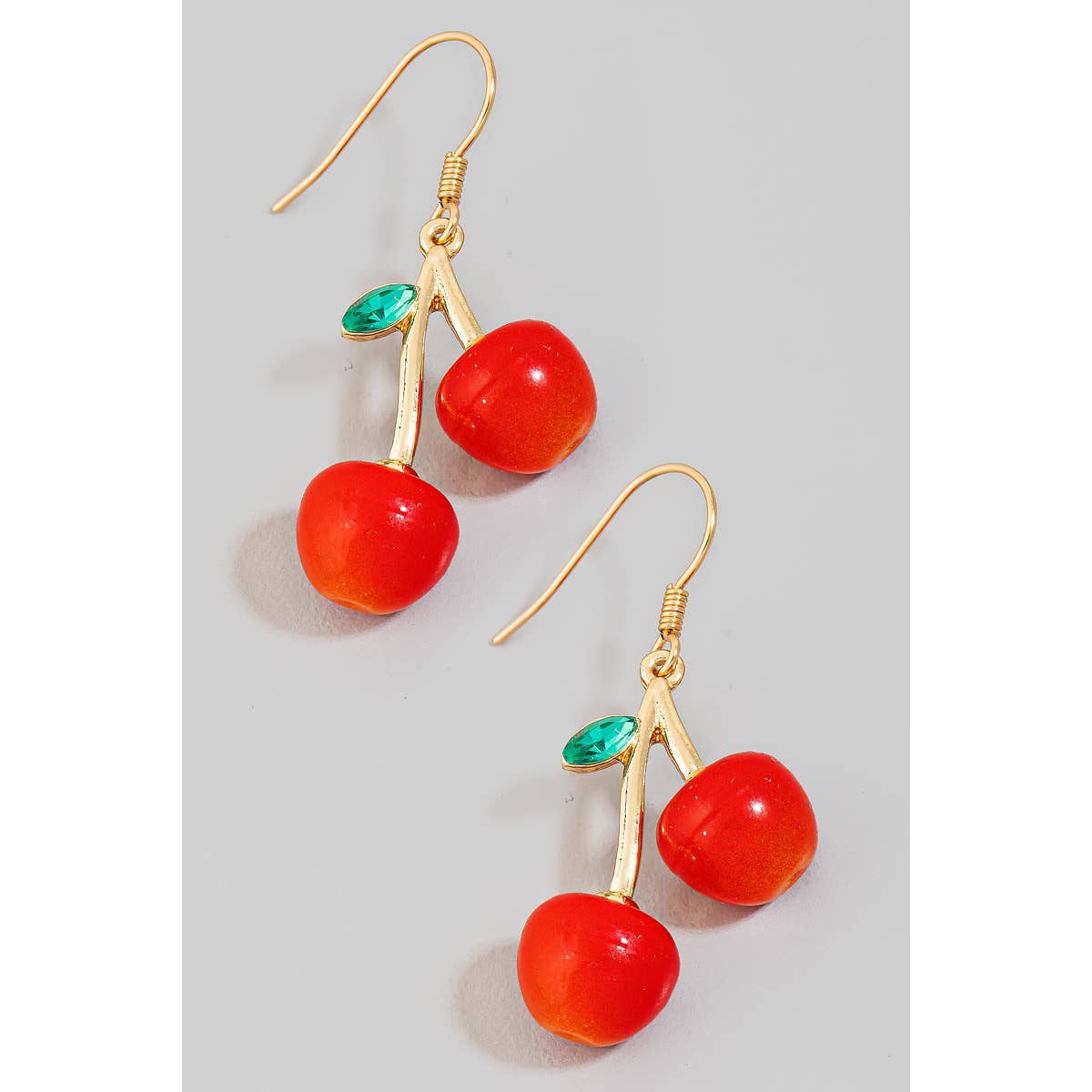 Cherry Drop Earrings: RD