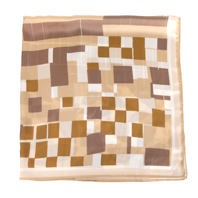 S26078 100% Polyester Lightweight Square Scarf: 01 Pink