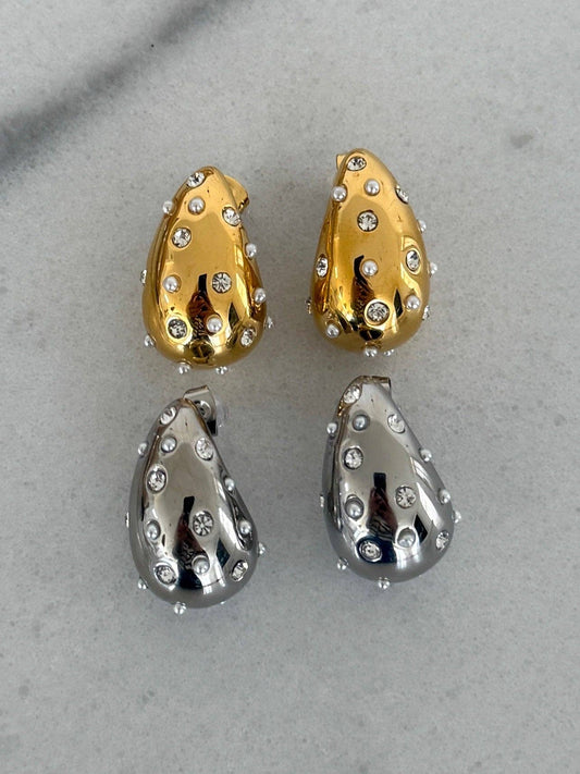 JAZ EARRINGS: GOLD