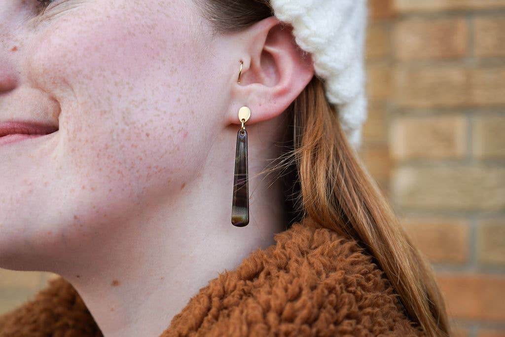Blair Earrings - Coffee Shimmer // Jewelry, Fall