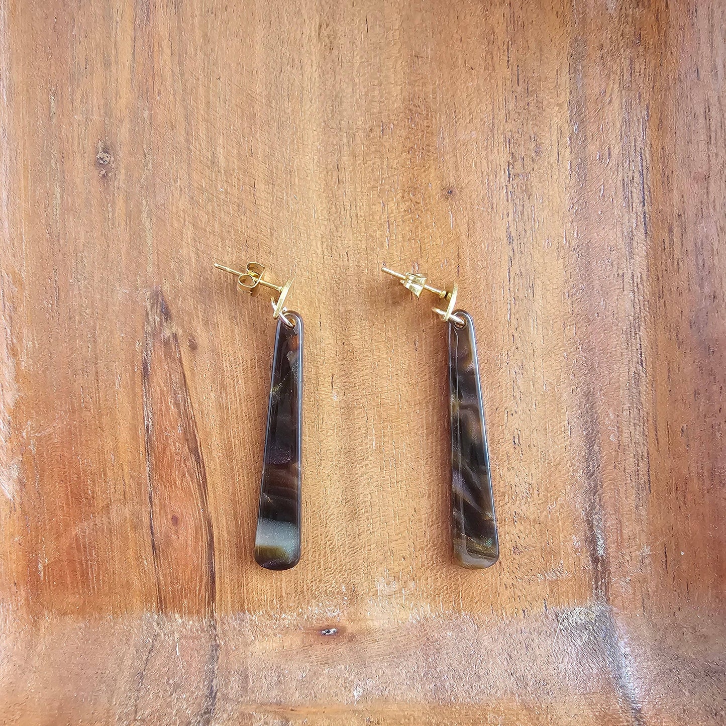 Blair Earrings - Coffee Shimmer // Jewelry, Fall