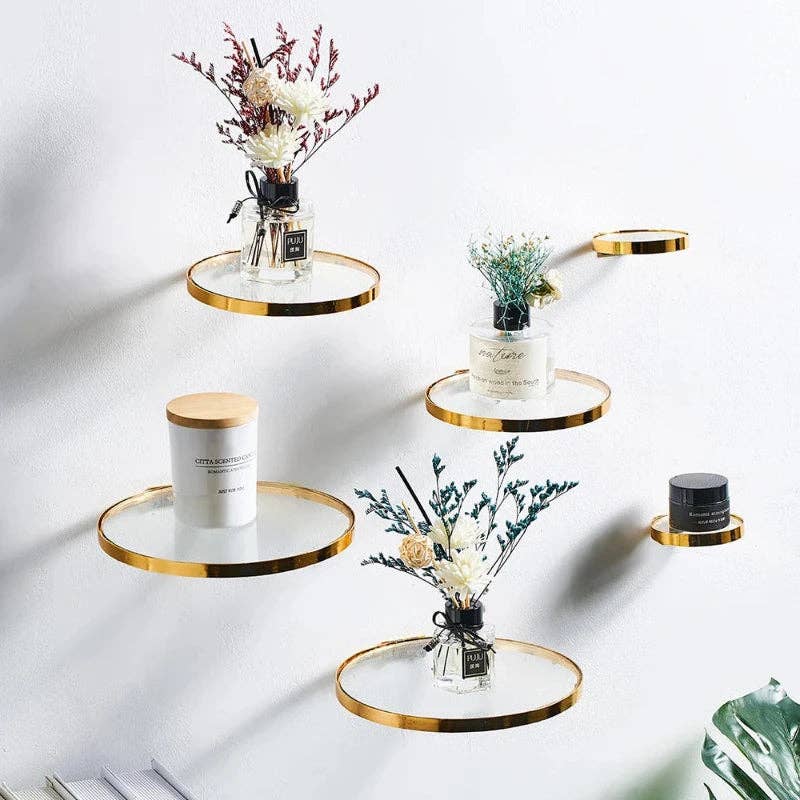 Glass Hanging Shelf: M