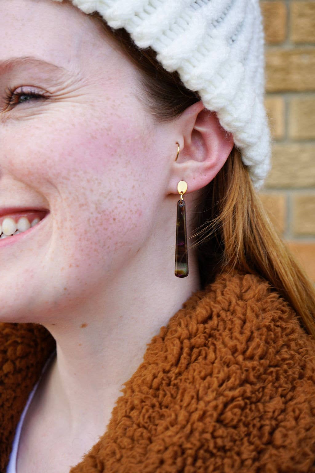 Blair Earrings - Coffee Shimmer // Jewelry, Fall