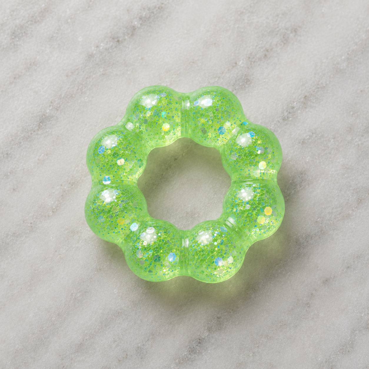Feelzies™ Air Soft Squishy Bracelet: Bubblegum Glow