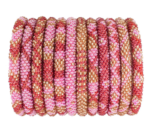 Original Roll-On® Bracelets - Hibiscus Set of 12