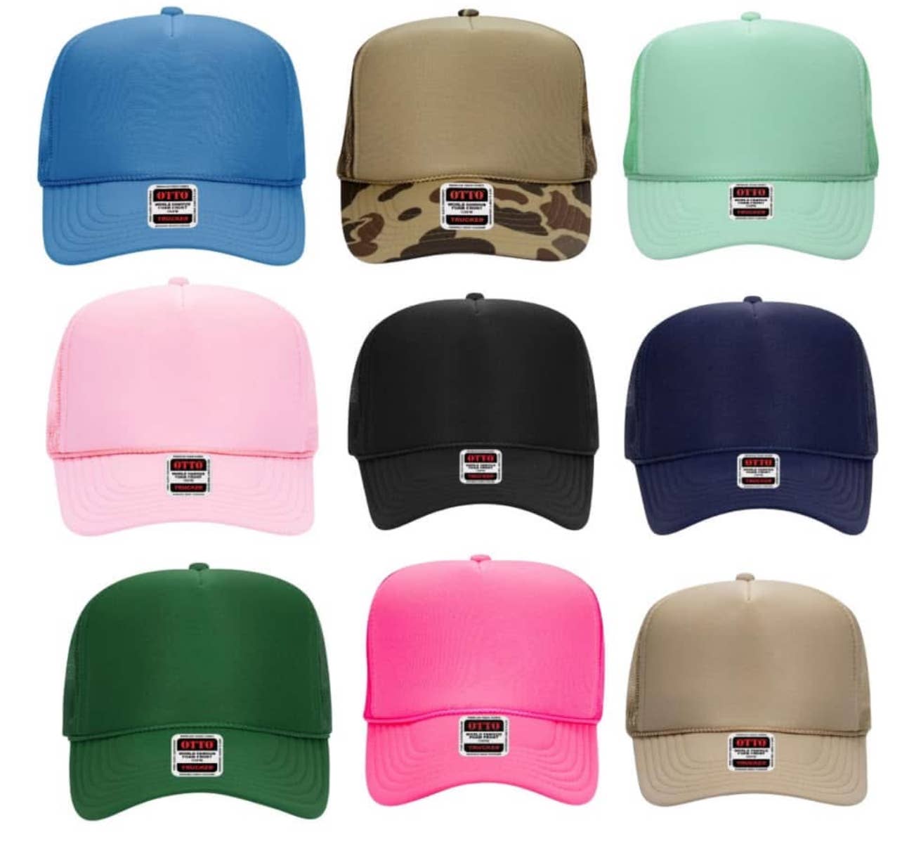 LOCAL Custom State Trucker Hat : Pink