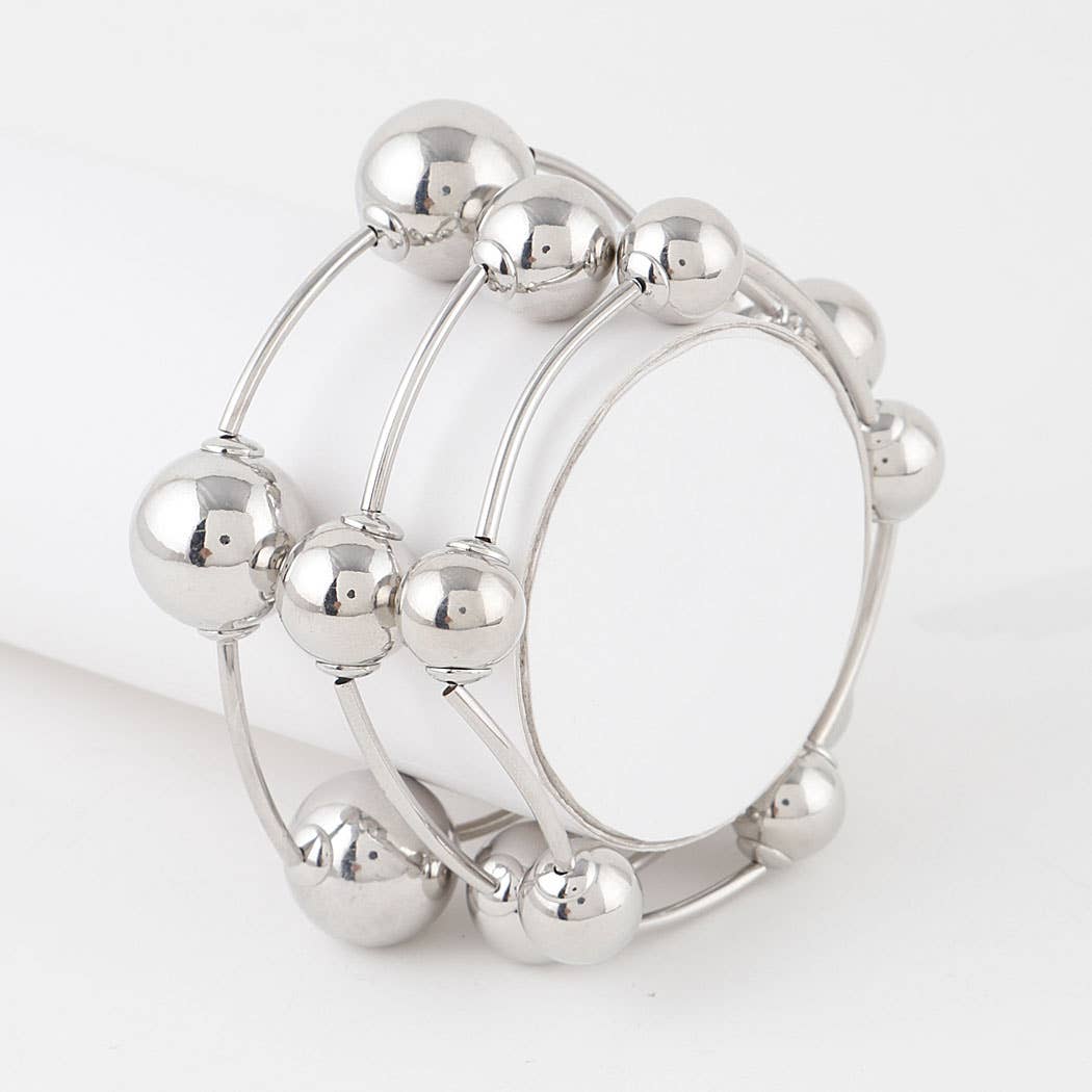 Triple Beaded Bracelet: GD