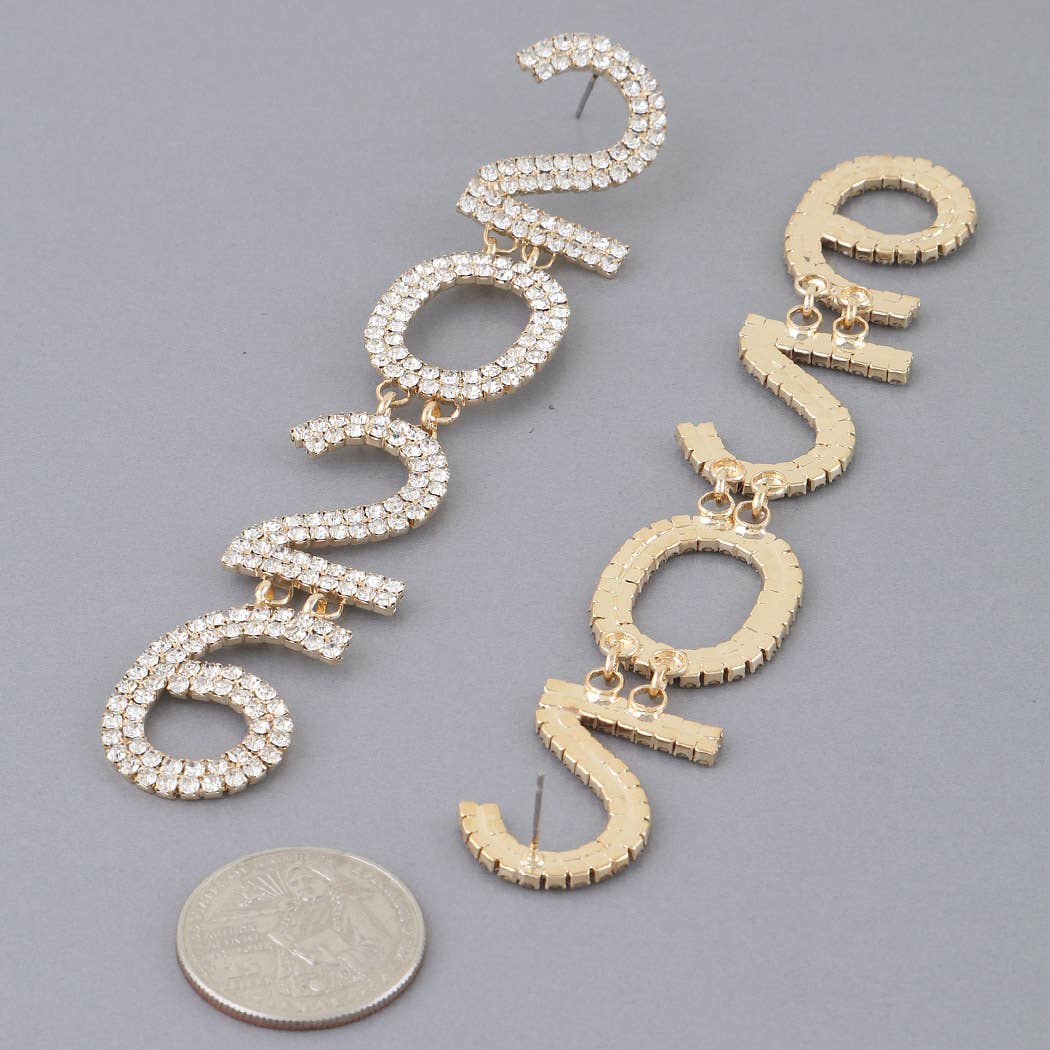 Bejeweled 2026 Drop Earrings: GCL
