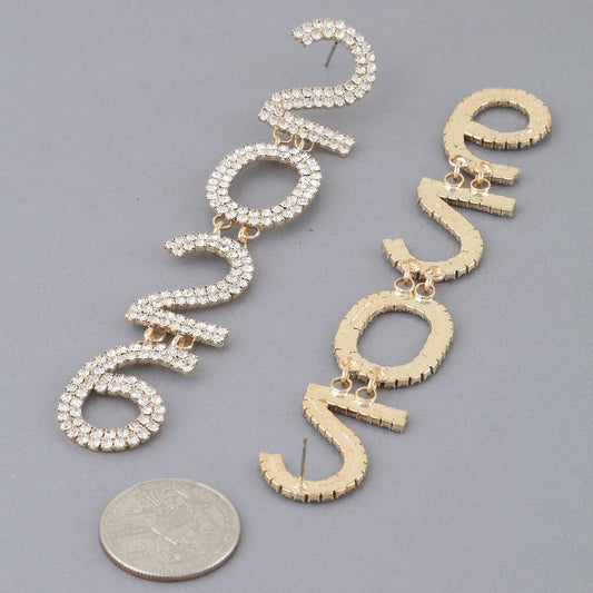 Bejeweled 2026 Drop Earrings: GCL