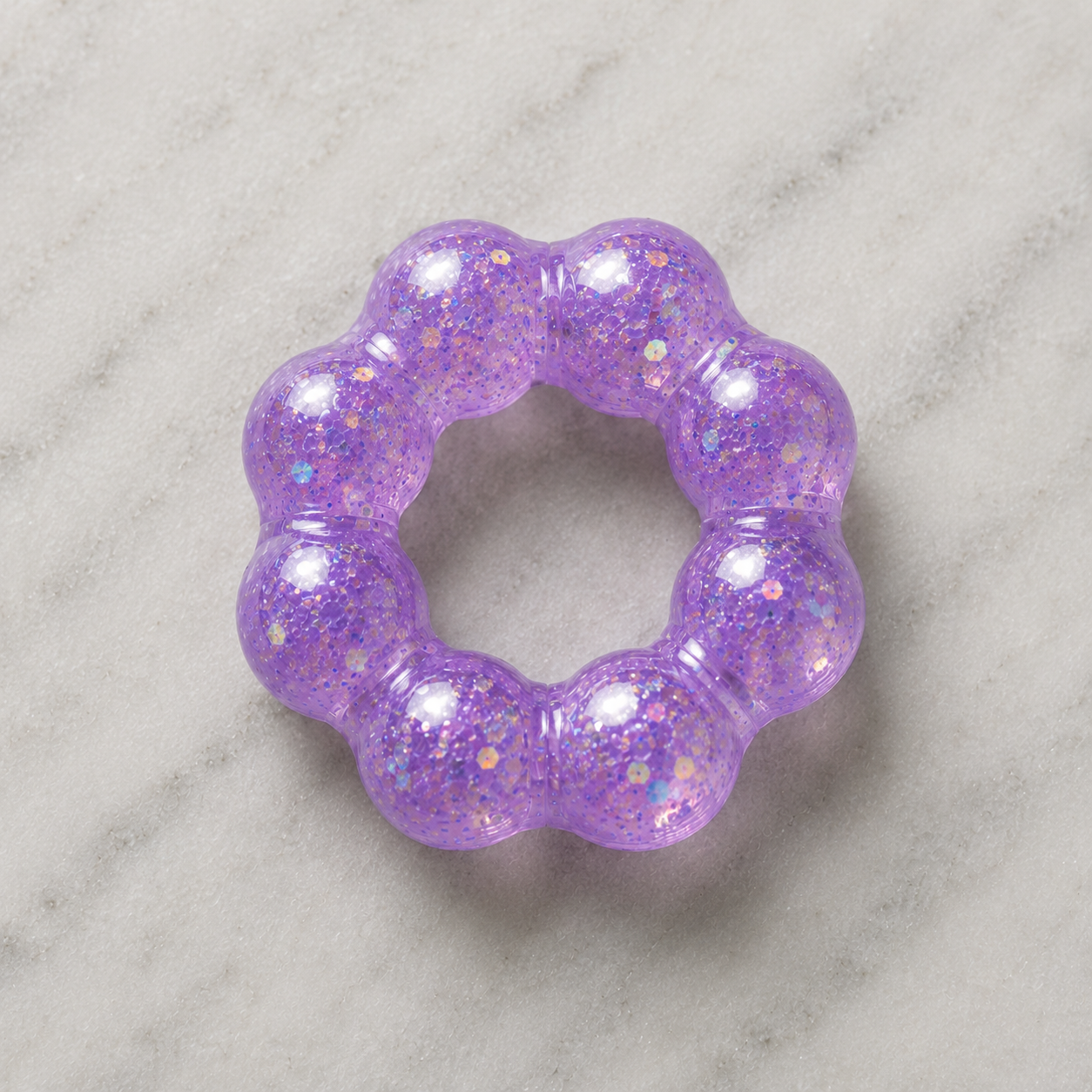 Feelzies™ Air Soft Squishy Bracelet: Bubblegum Glow