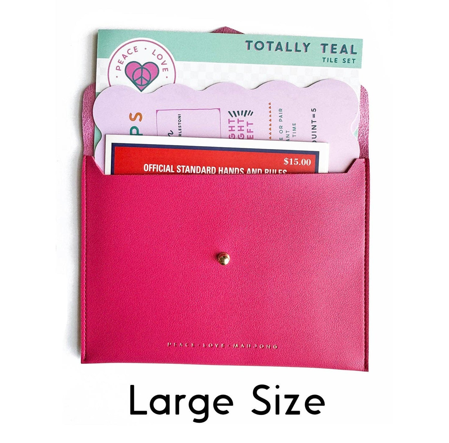 Card Clutch: Magenta - Original Size