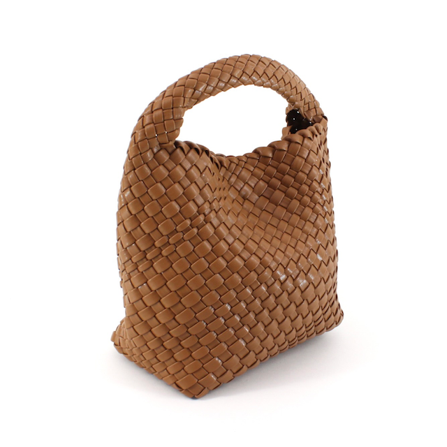 P24015 Medium Woven Hobo Crossbody Bag w/Cosmetic Pouch: 10 S Blue